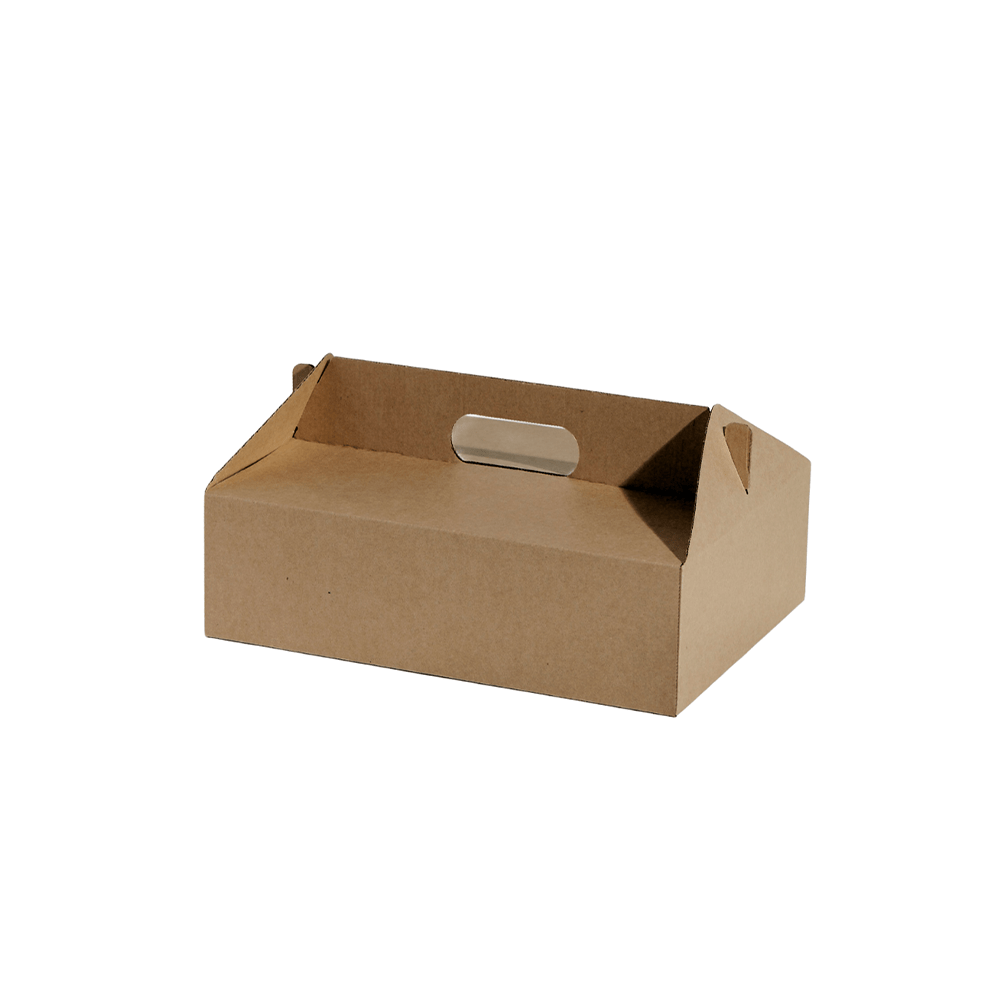 Medium Kraft Carry Tray Box - TEM IMPORTS™