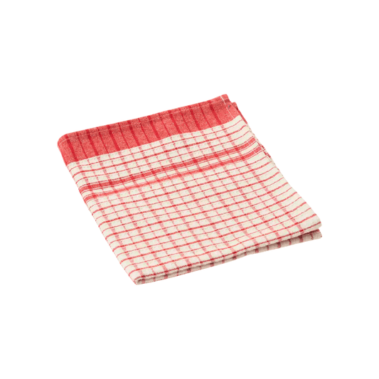 Megachef® Supa Soaker Teatowel 46cm x 76cm Red - Pack of 12 - TEM IMPORTS™