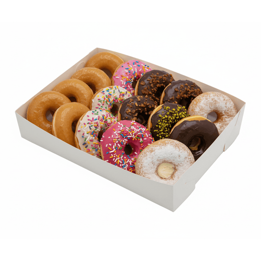 Milkboard Cake Tray White 24 - 200/CTN - TEM IMPORTS™