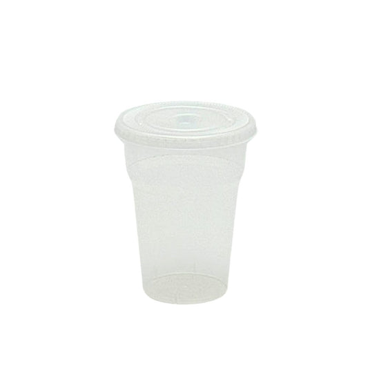 Natural PP (D/93mm) Flat Lid X Slot Lid - TEM IMPORTS™