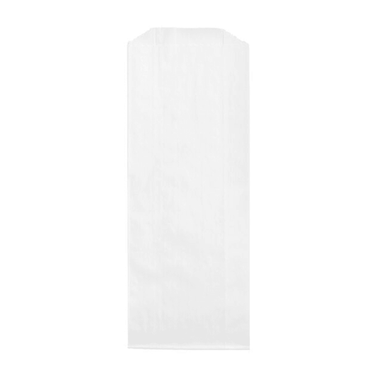 Plain Hot Dog White Paper Bag - Pack of 1000 - TEM IMPORTS™