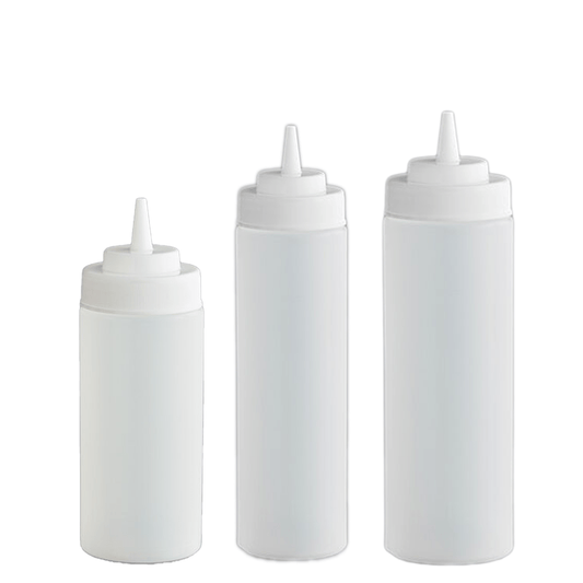 Plastic Squeeze Bottle Wide Mouth - TEM IMPORTS™