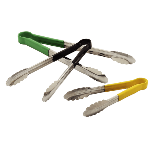 PVC Coated Handle Strainless Steel Tong - 300mm - TEM IMPORTS™