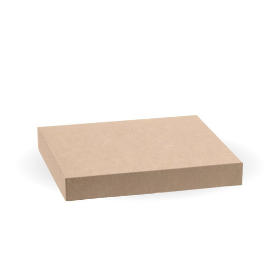 Small BioBoard Catering Tray No Window Lid - 100pcs/Ctn - TEM IMPORTS™