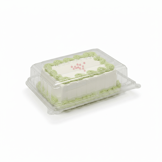 Small Cake Hinged Lid Container - 250/CTN - TEM IMPORTS™