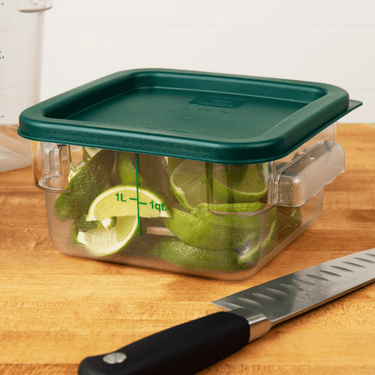 Square PE Lid Green To Suit 1.9lt & 3.8lt - TEM IMPORTS™