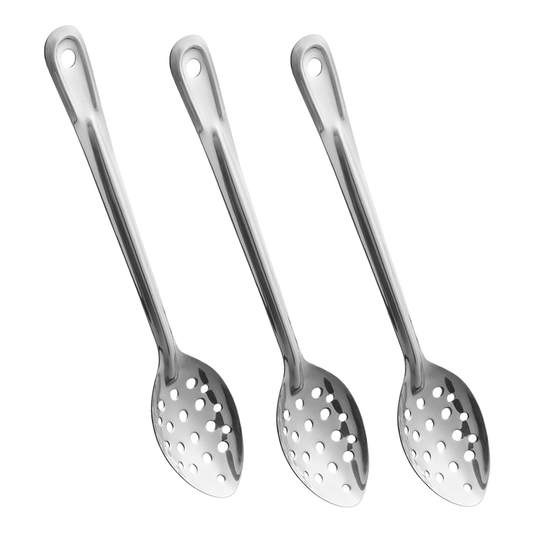 Stainess Steel Perforated Serving Spoon - TEM IMPORTS™