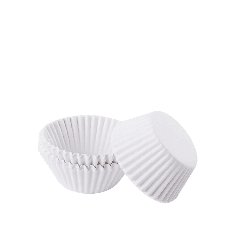 Standard White Cupcake Muffin Baking Liners - B45*H30mm - TEM IMPORTS™