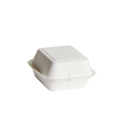 Sugarcane Takeaway Burger Box Food Clam - TEM IMPORTS™