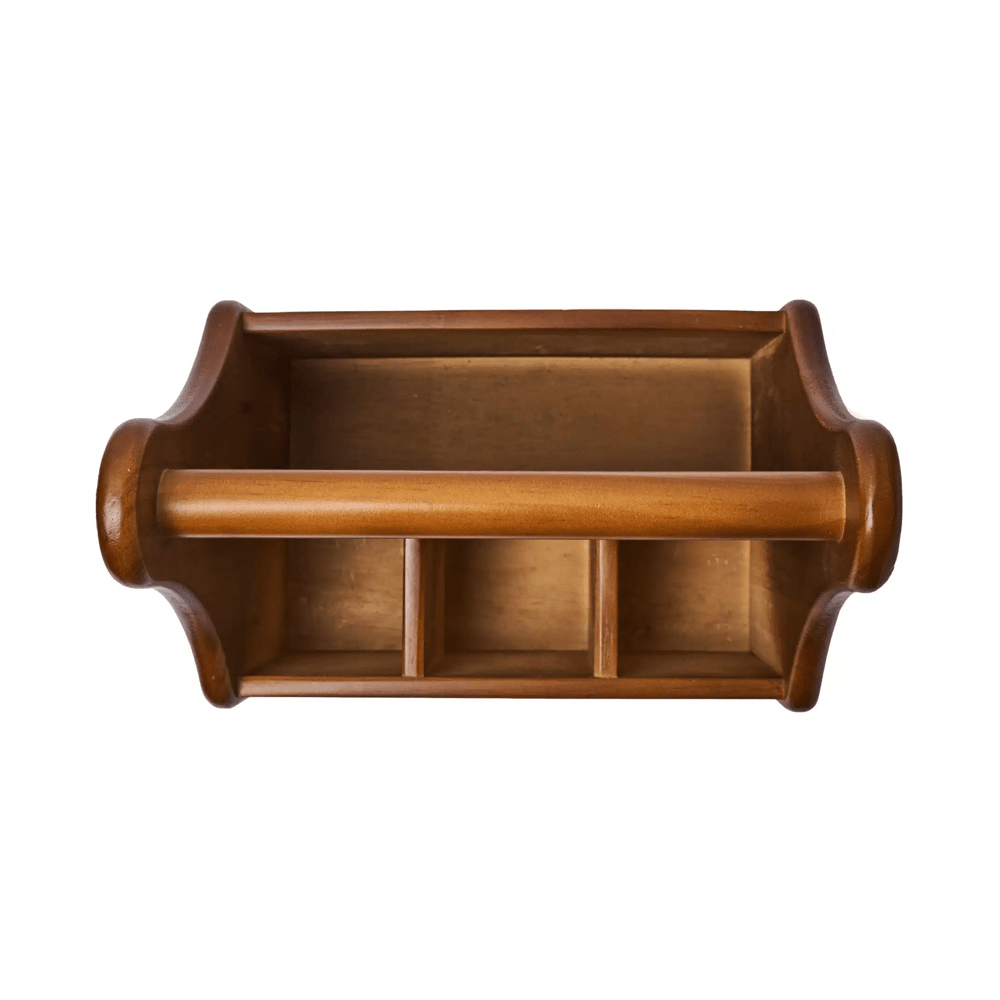 Table Caddy Wooden Four Compartment - TEM IMPORTS™