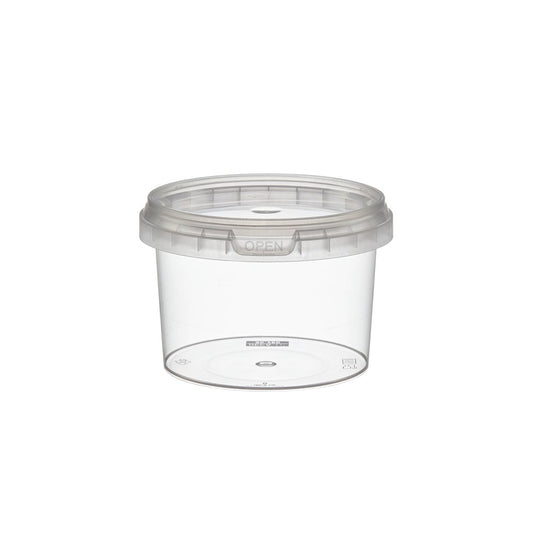 TP95D Clear Lid Suit Round Tamper Evident Container - TEM IMPORTS™