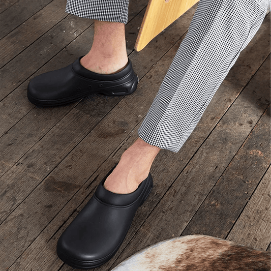 Traditional Chef Clog Black - TEM IMPORTS™