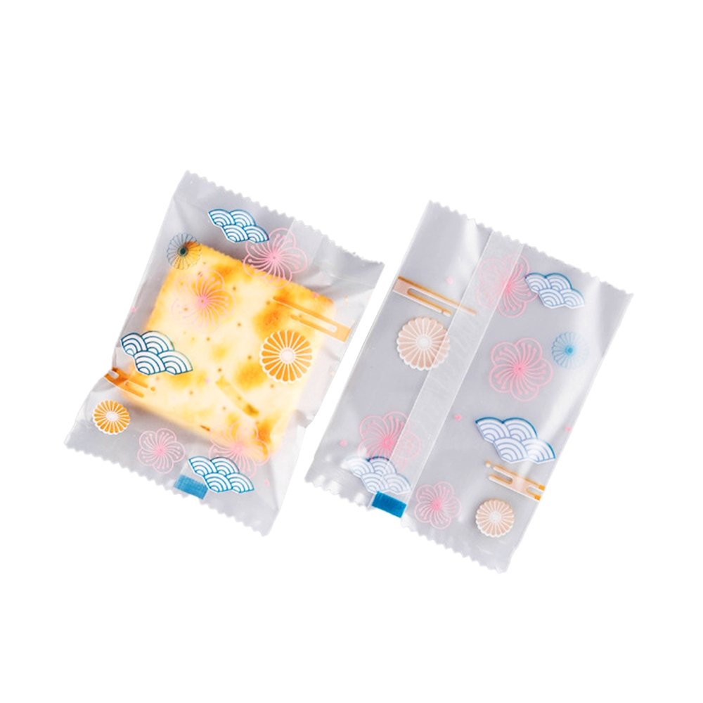 100x70mm Heat Seal Nougat Bags -Pk100-Oriental - TEM IMPORTS™