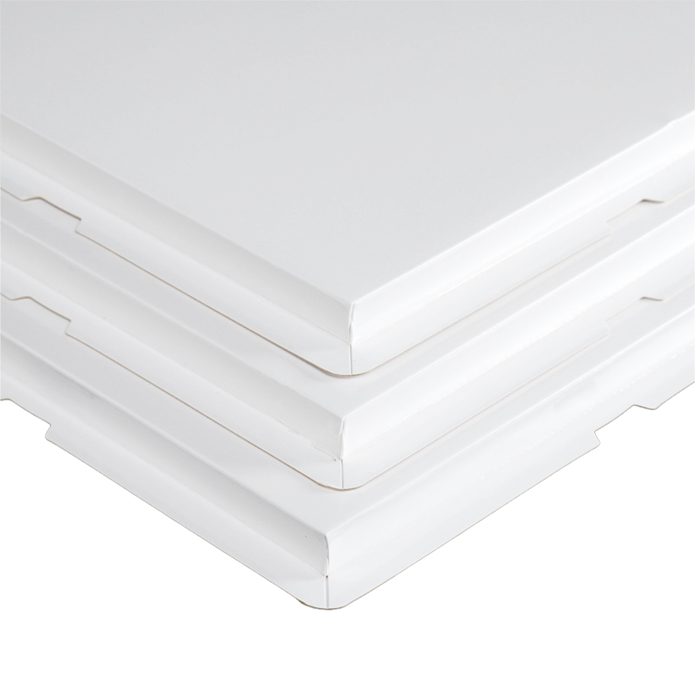 31x31x45 Transparent Square Box With Clear Lid - TEM IMPORTS™
