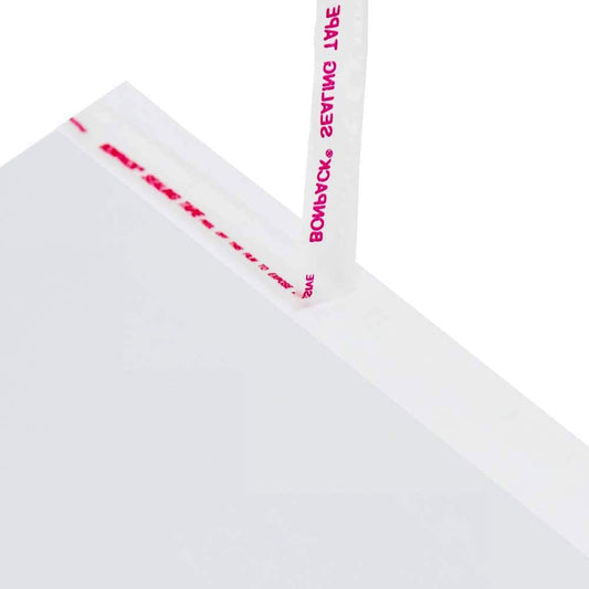 120x120mm Clear Self Adhesive Sealing Bag - Pk100 - TEM IMPORTS™