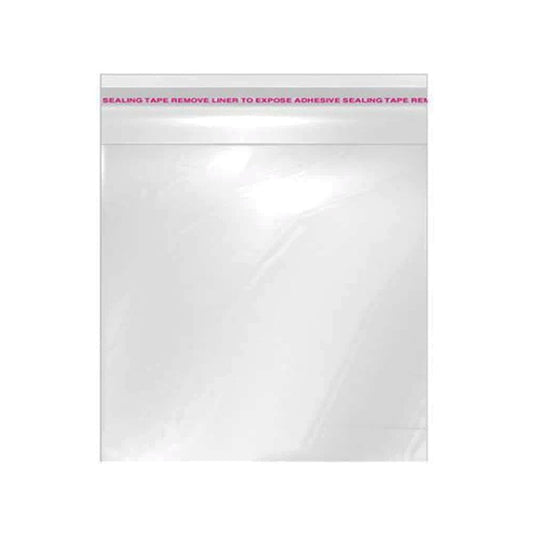 120x120mm Clear Self Adhesive Sealing Bag - Pk100 - TEM IMPORTS™