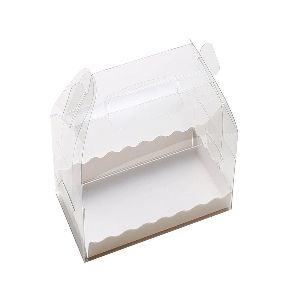 130x80x100 Rectangular Clear Box With Handle - TEM IMPORTS™