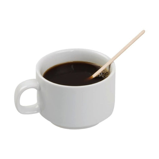 14cm Wooden Coffee Stirrer - Pack of 1000 - TEM IMPORTS™
