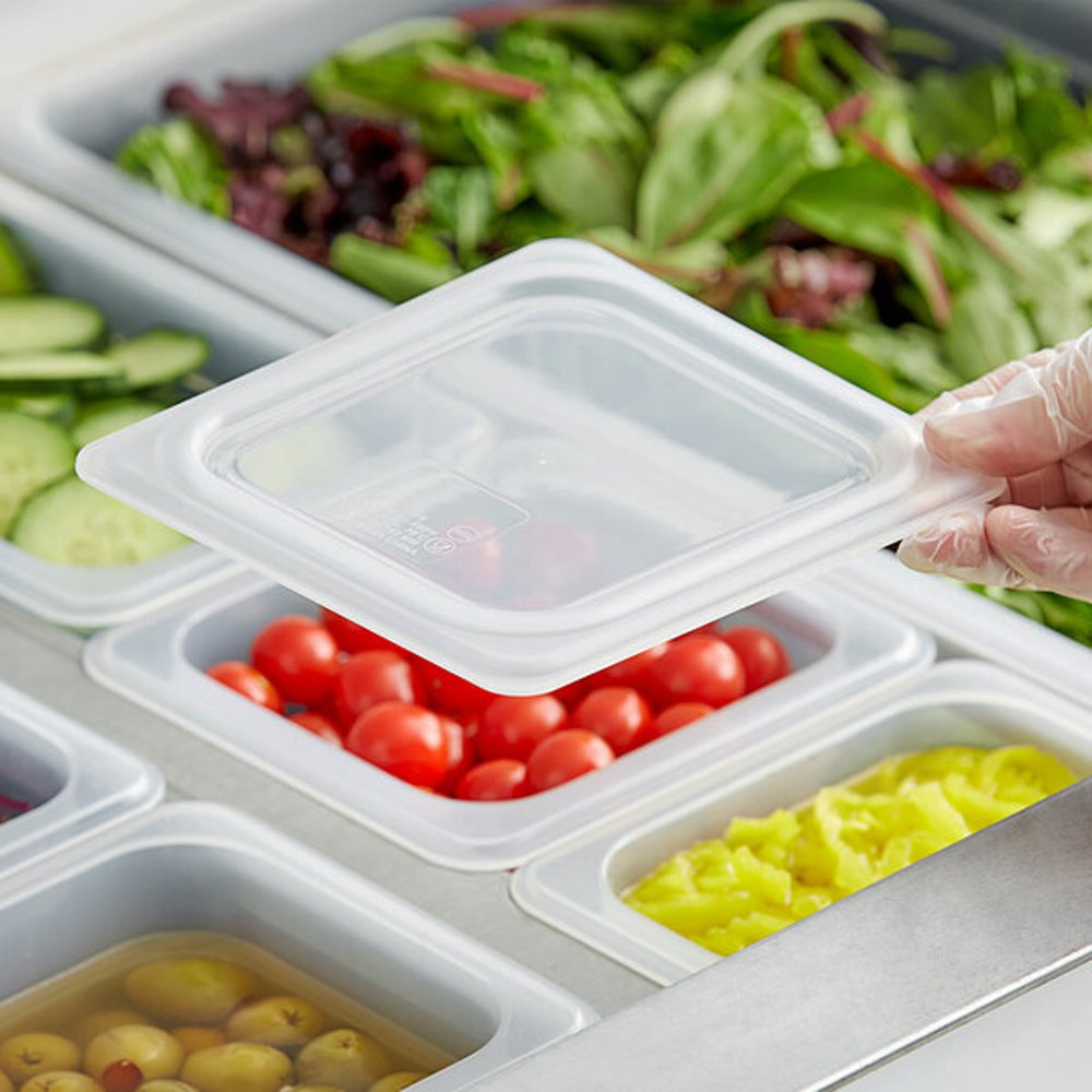 1/6 Size PP Seal Lid To Suit Gastronorm Food Pans - TEM IMPORTS™