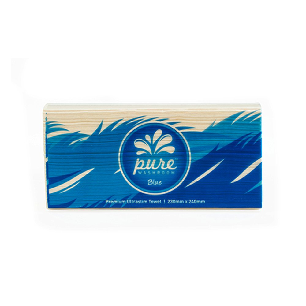 Pure Premium Ultraslim Hand Towel 24cmx23cm - 16/CTN