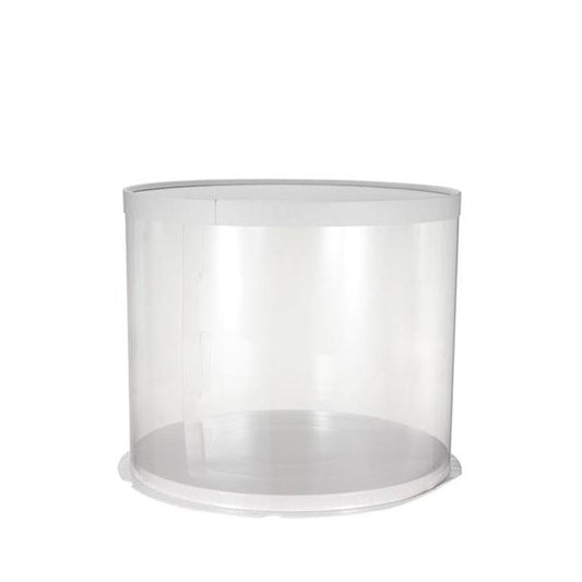 30x25 Round Transparent Box - TEM IMPORTS™