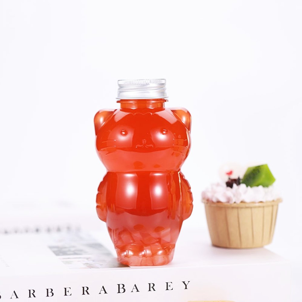 350mL Cat Shape PET Bottle with Aluminium Cap - TEM IMPORTS™
