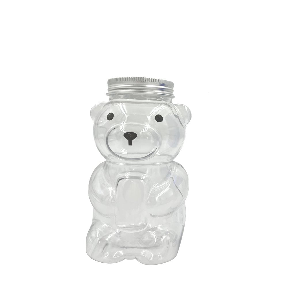 400mL Bear Shape PET Bottle with Aluminium Cap - TEM IMPORTS™