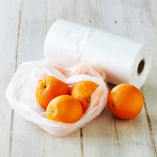 45x25 HDPE Gusseted Roll Bags - TEM IMPORTS™