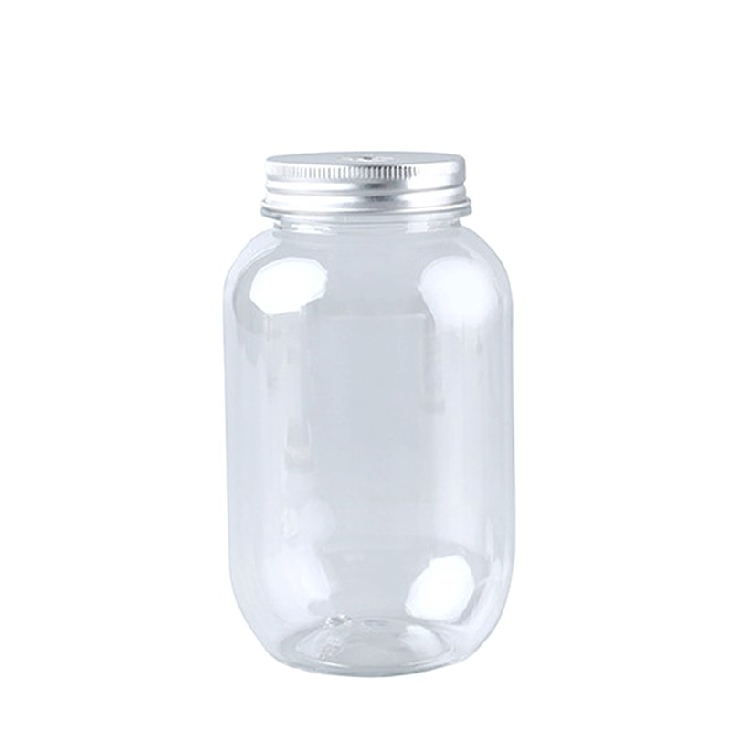 500mL Short Round Bottles With Metal Cap - TEM IMPORTS™