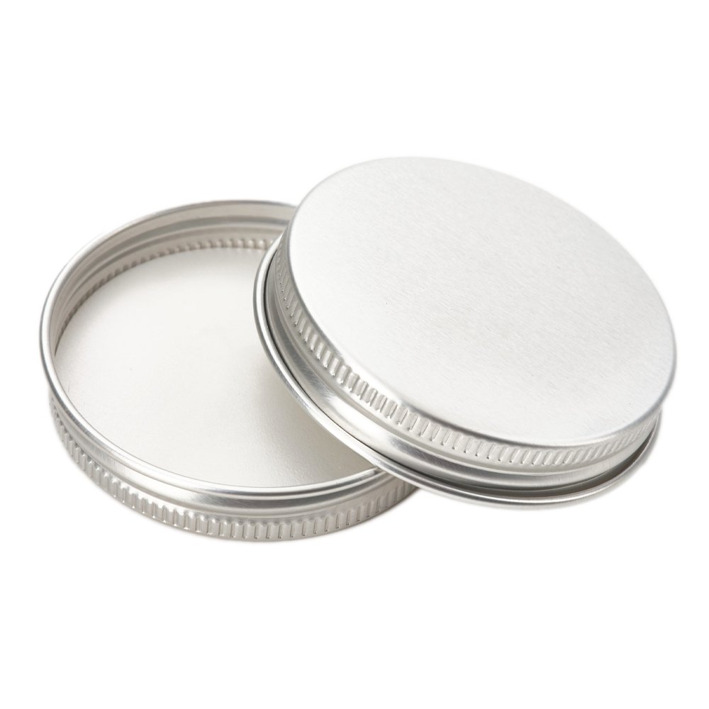 650mL/100mm Neck Straight Sided Plastic Jar With Metal Lid - TEM IMPORTS™