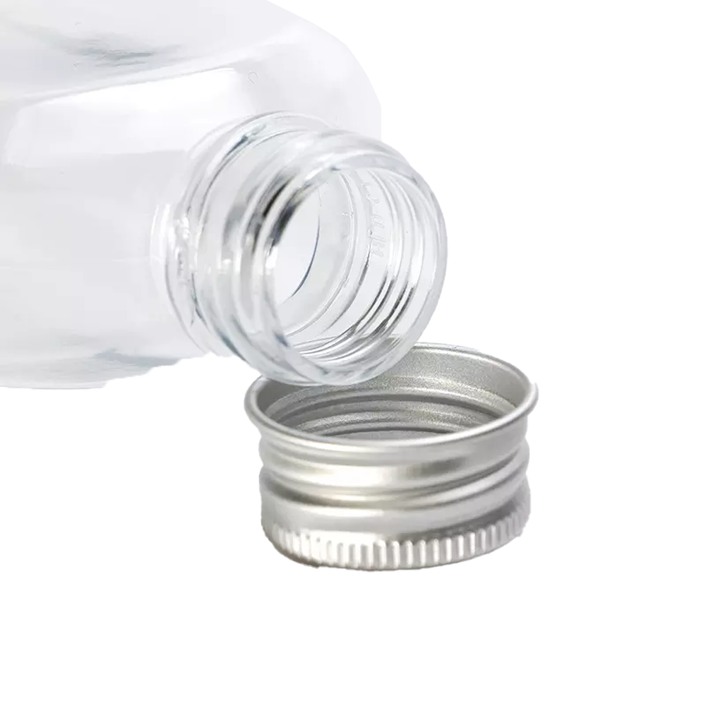 350mL Flask PET Bottle with Aluminium Cap - TEM IMPORTS™