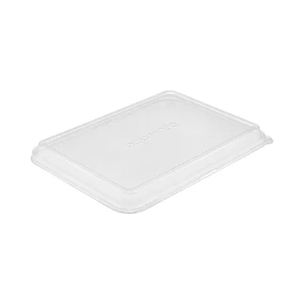 Clear PET Lid Suit 4 & 6 Compartment Sugarcane Tray - TEM IMPORTS™