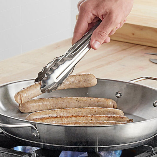 KH Classik Chef Tongs Heavy Duty Stainless Steel - 23cm - TEM IMPORTS™