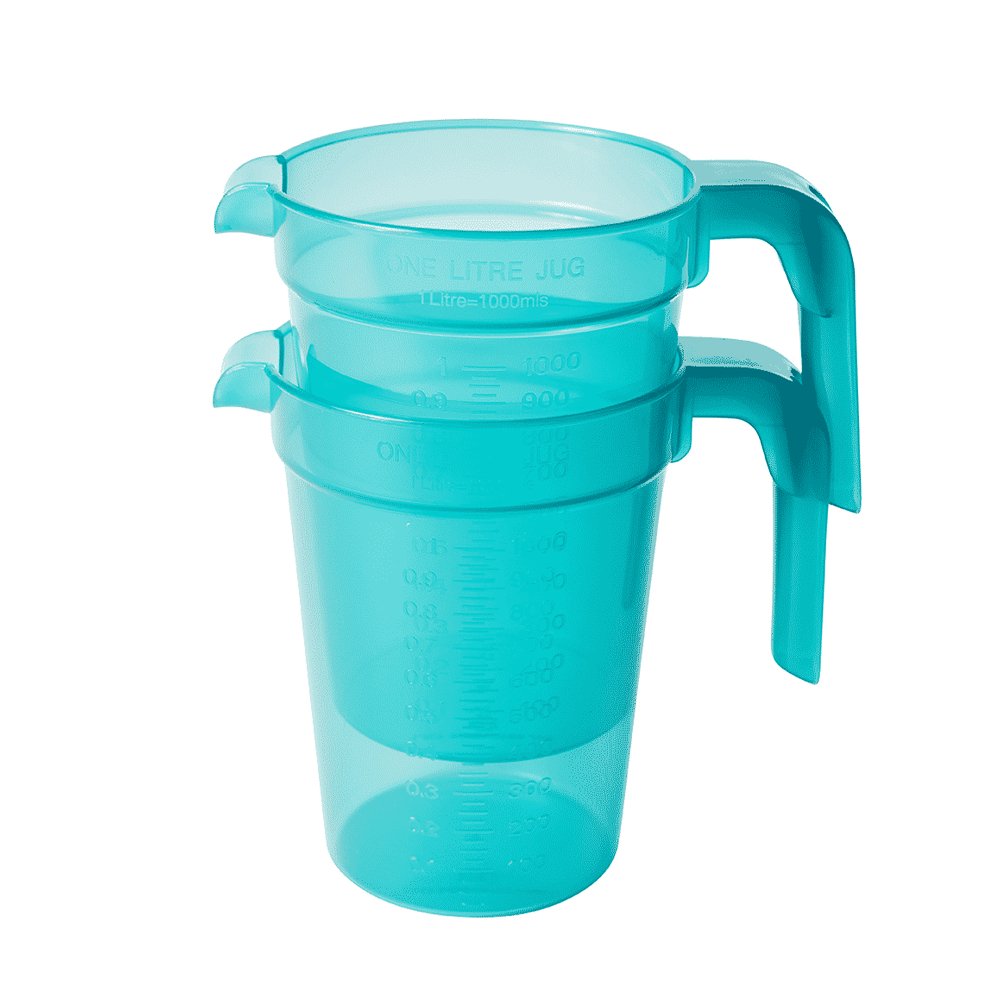 KH Healthcare Traditional Graduated Jug 1Lt Green - TEM IMPORTS™