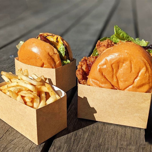 Large Cardboard Burger Holder - TEM IMPORTS™