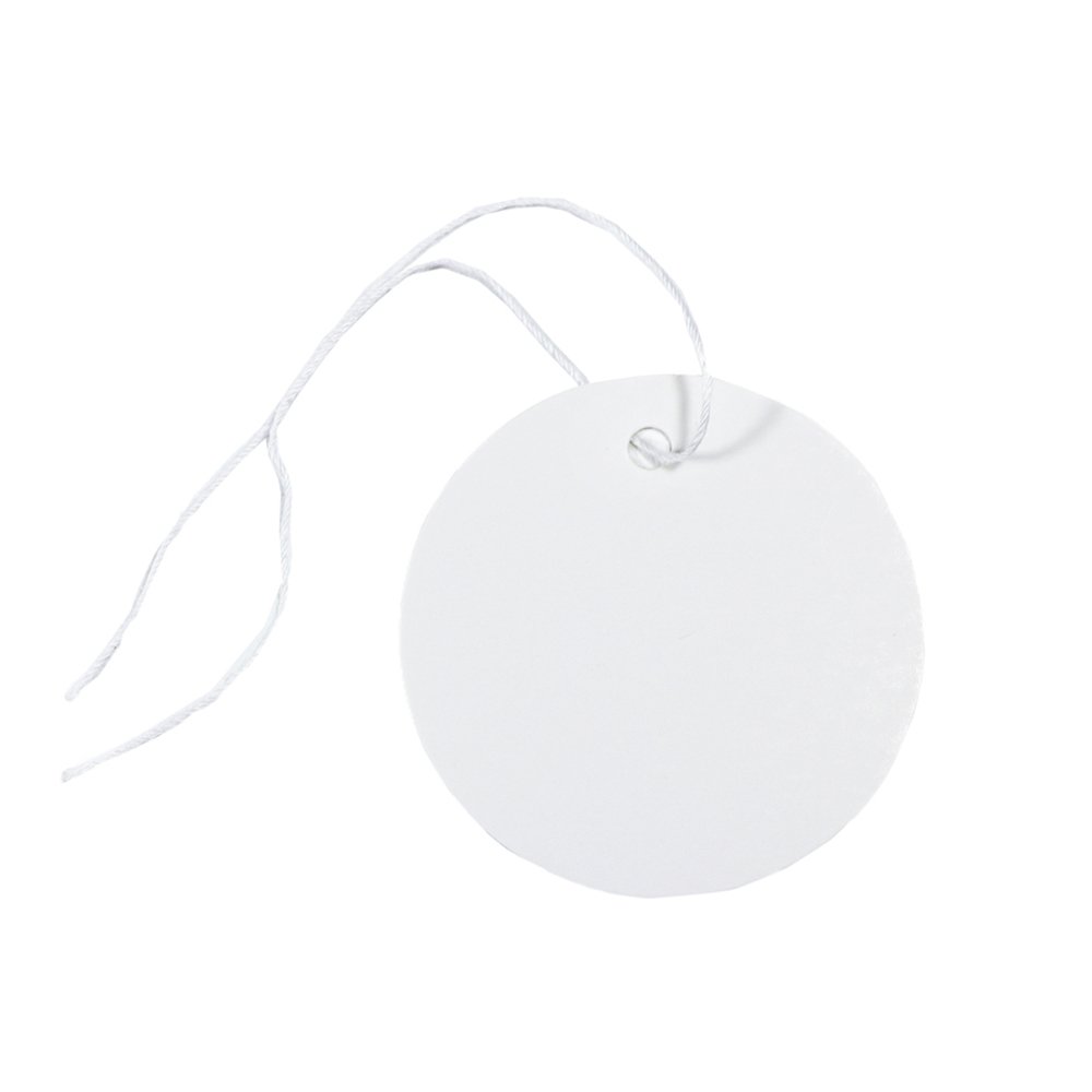 Round Circle Shape - 50mm - 50pk - White - TEM IMPORTS™