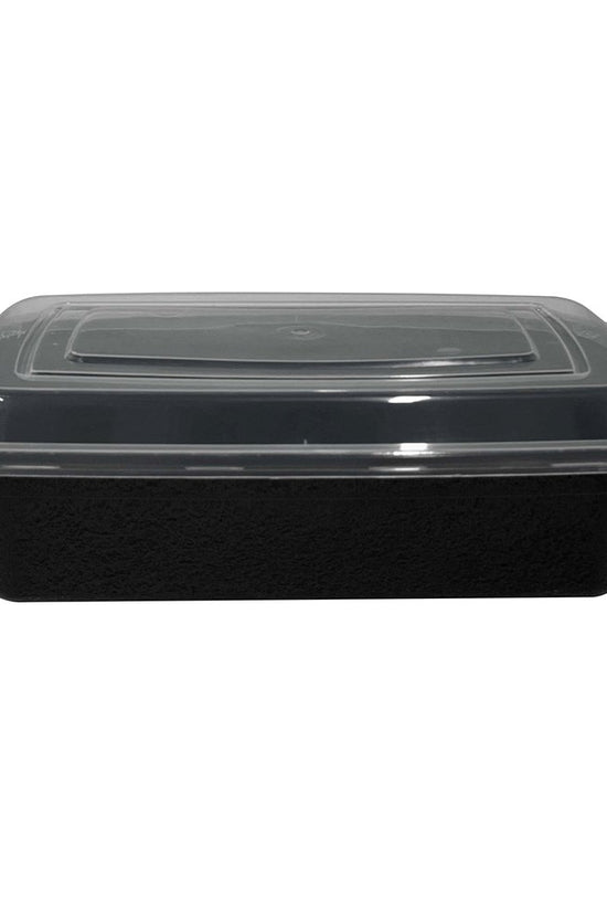 1000mL Premium Rectangular Black Container Base - TEM IMPORTS™
