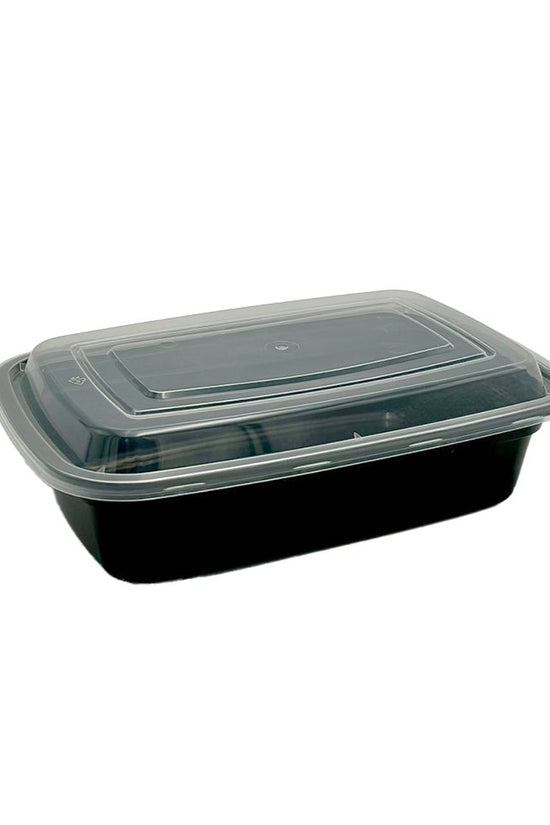 1000mL Premium Rectangular Black Container Base - TEM IMPORTS™