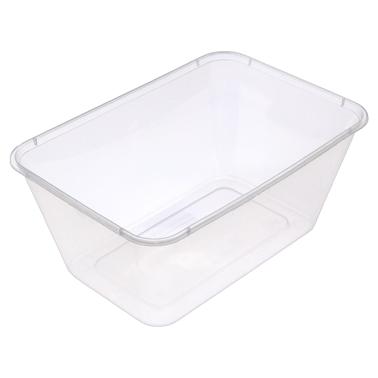 1000mL Rectangular Container - Natural - TEM IMPORTS™
