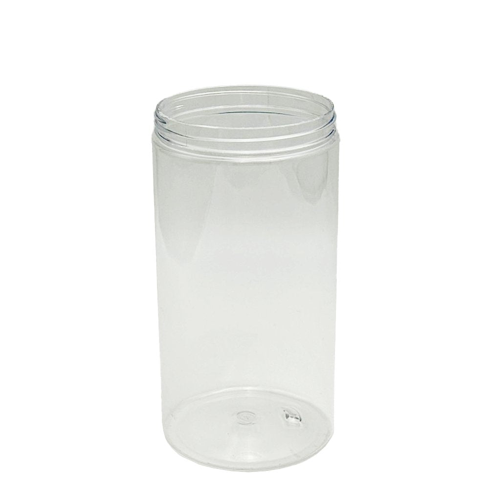 1000mL/89mm Neck Straight Sided Plastic Jar - TEM IMPORTS™