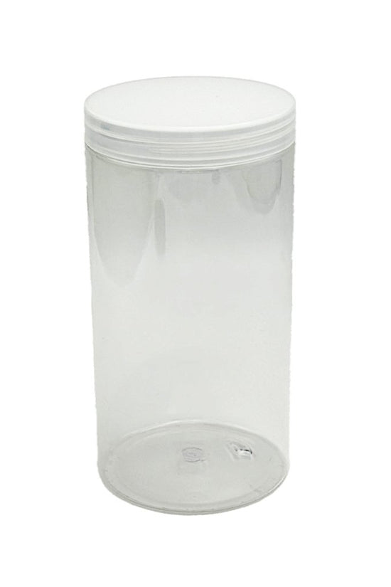 1000mL/89mm Neck Straight Sided Plastic Jar - TEM IMPORTS™