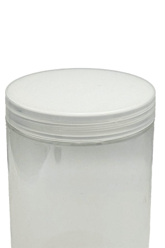 1000mL/89mm Neck Straight Sided Plastic Jar - TEM IMPORTS™