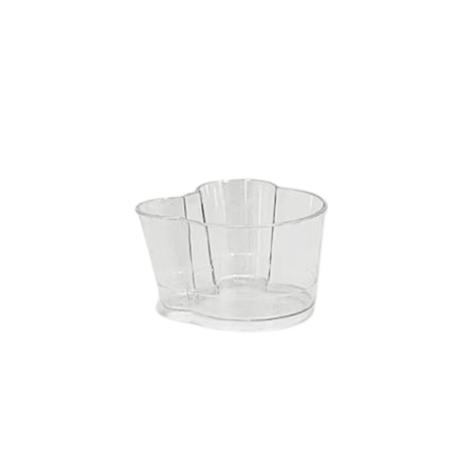 100mL Mini Bear Face Shape Dessert Cup Base - TEM IMPORTS™
