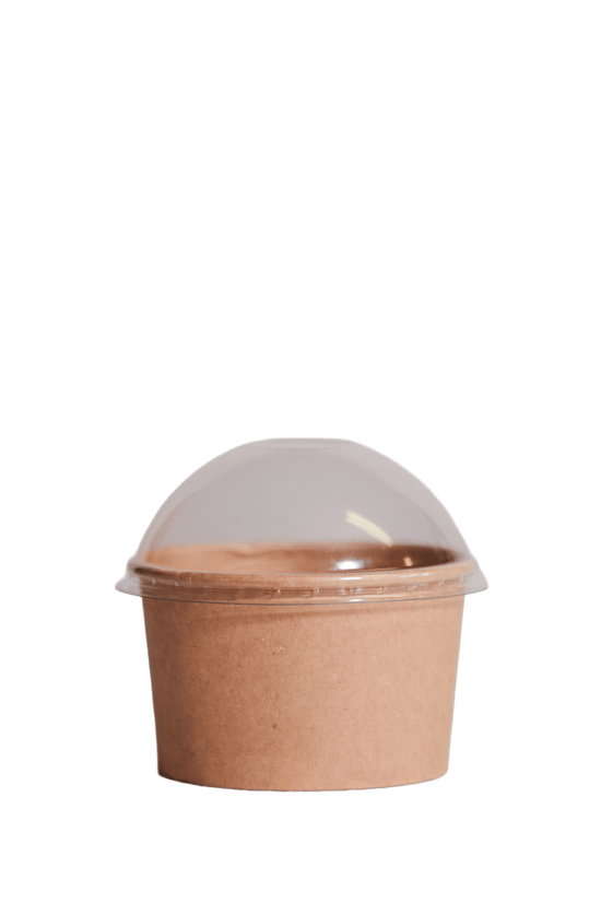 105mm Dome Lid To Suit Paperway™ Round Containers - TEM IMPORTS™