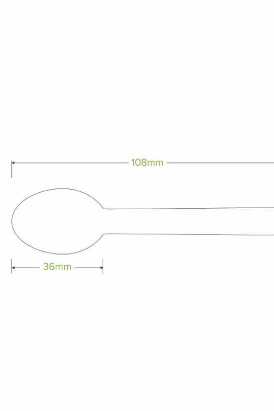 10cm Unbranded Wood Tea Spoon - 5000pcs/Ctn - TEM IMPORTS™