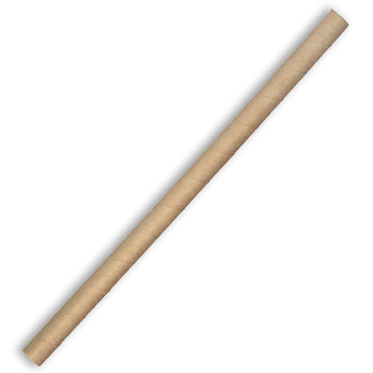 10mm Jumbo Kraft BioStraw - 2500pcs/Ctn - TEM IMPORTS™