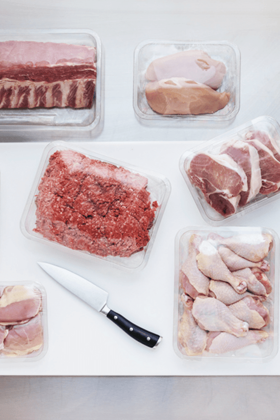 10x13" Clear LiquiLock RPET Produce / Meat Tray - 200/CTN - TEM IMPORTS™