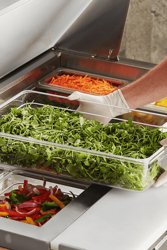 1/1 Full Size Clear Polycarbonate Food Pan - 100mm - TEM IMPORTS™
