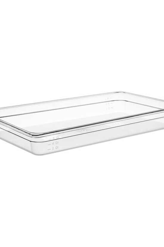 1/1 Full Size Clear Polycarbonate Food Pan - 65mm - TEM IMPORTS™