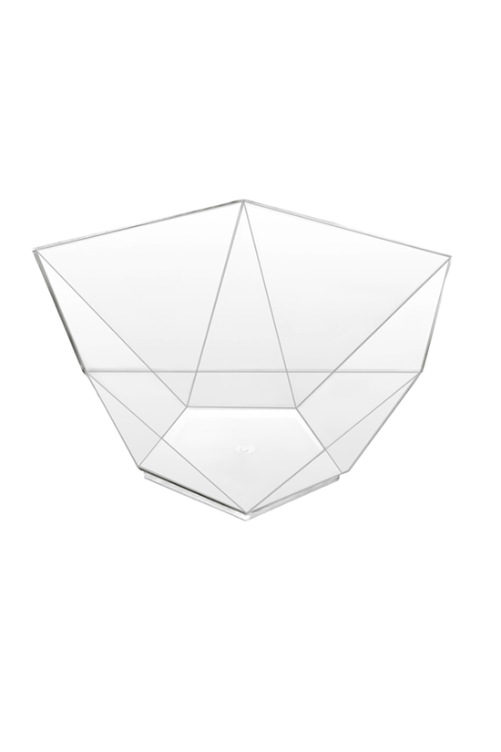 110mL Clear Mini Diamond Shape Dessert Bowl - TEM IMPORTS™